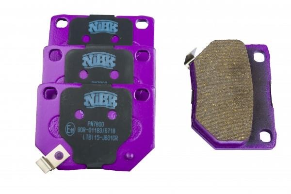 NiBK PN7800 Brake Pad Set, disc brake PN7800