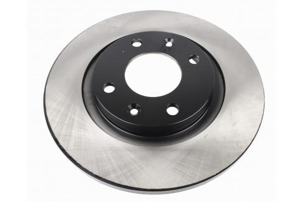 NiBK RN1086 Brake discs front non-ventilated, set RN1086