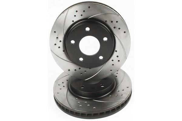 NiBK RN1366DSET Front brake disc ventilated RN1366DSET