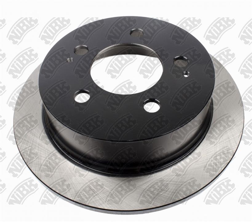 NiBK RN1657 Rear brake disc, non-ventilated RN1657