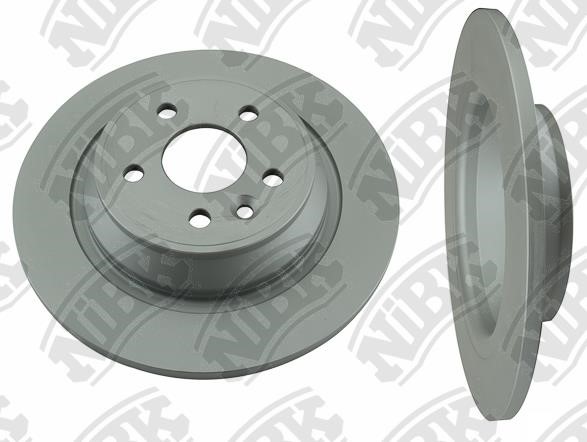 NiBK RN1729 Rear brake disc, non-ventilated RN1729