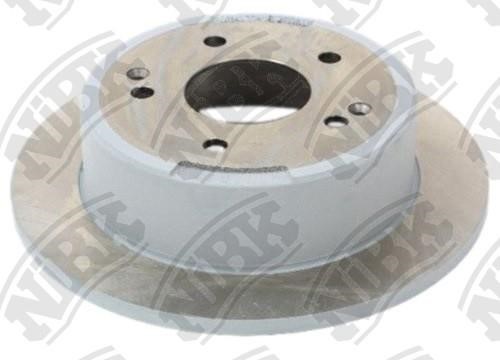 NiBK RN1889 Rear brake disc, non-ventilated RN1889