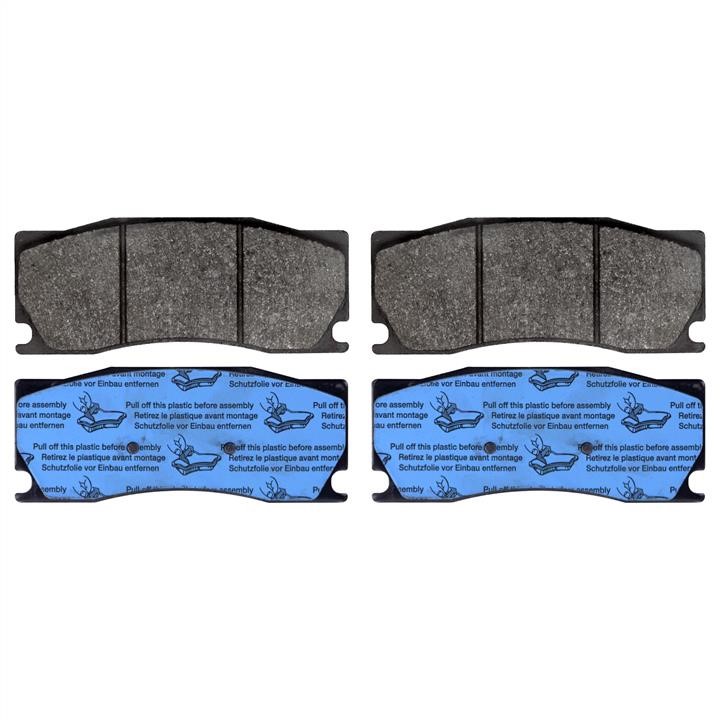 Disc brake pad set Jaguar: ADJ134243 Blue Print Brake pad set