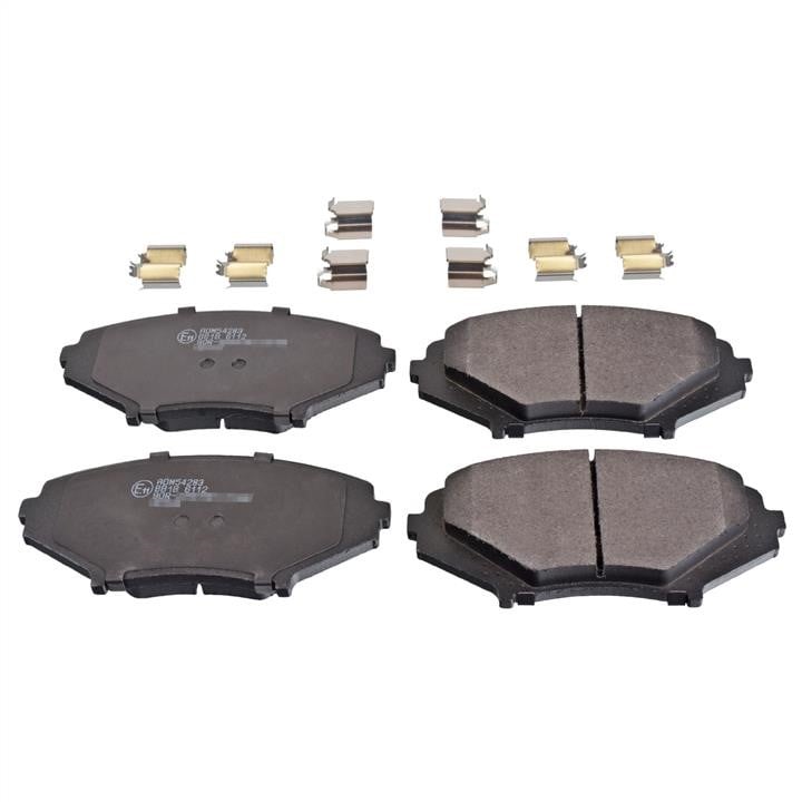 Disc brake pad set Mazda RX 8: ADM54283 Blue Print Brake pad set