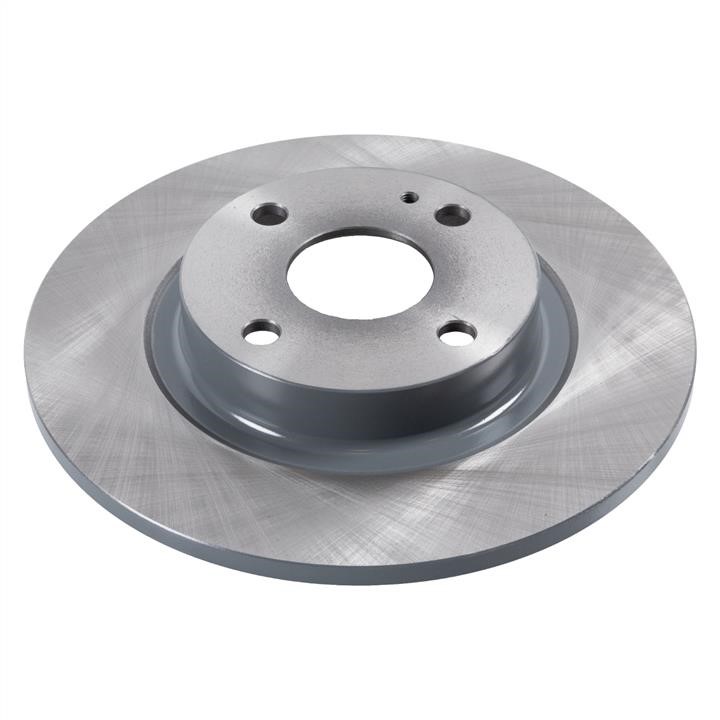 Brake disc Mazda 2: ADM543133 Blue Print Rear solid brake disc