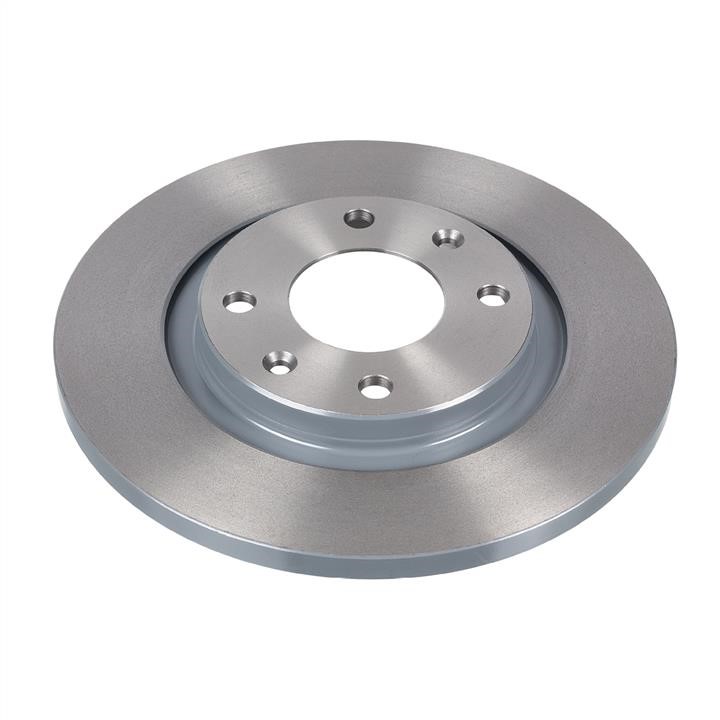 Blue Print ADP154353 Unventilated front brake disc ADP154353