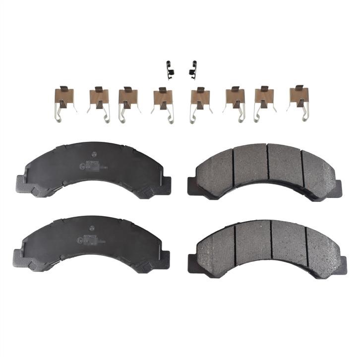 Brake pad kit Isuzu ELF: ADZ94223 Blue Print Brake pad set