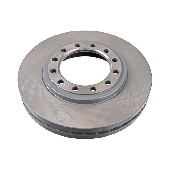 Brakes Isuzu ELF: ADZ94324 Blue Print Front vented brake disc
