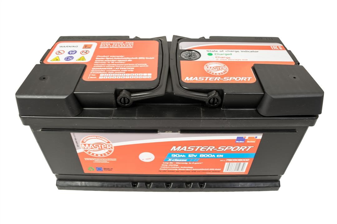 Master-sport 780908002 Battery Master-sport 12V 90AH 800A(EN) R+ 780908002