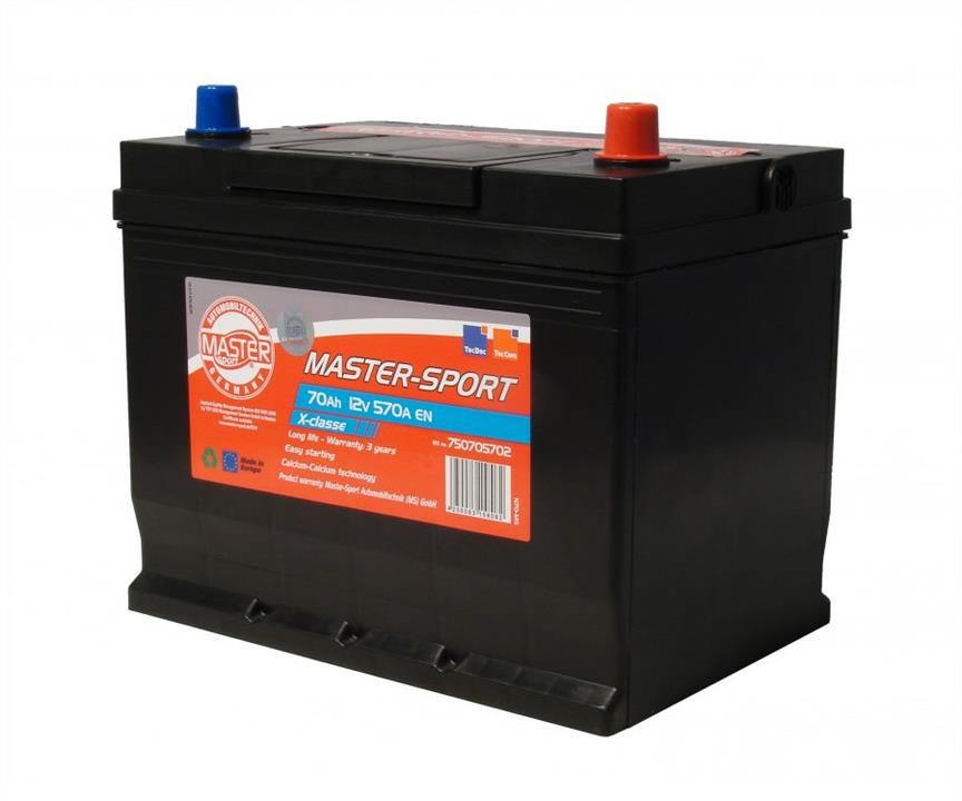 Master-sport 750705702 Battery Master-sport 12V 70AH 570A(EN) L+ 750705702