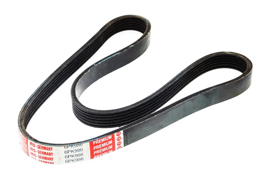 Master-sport 6PK986-PCS-MS V-ribbed belt 6PK986 6PK986PCSMS