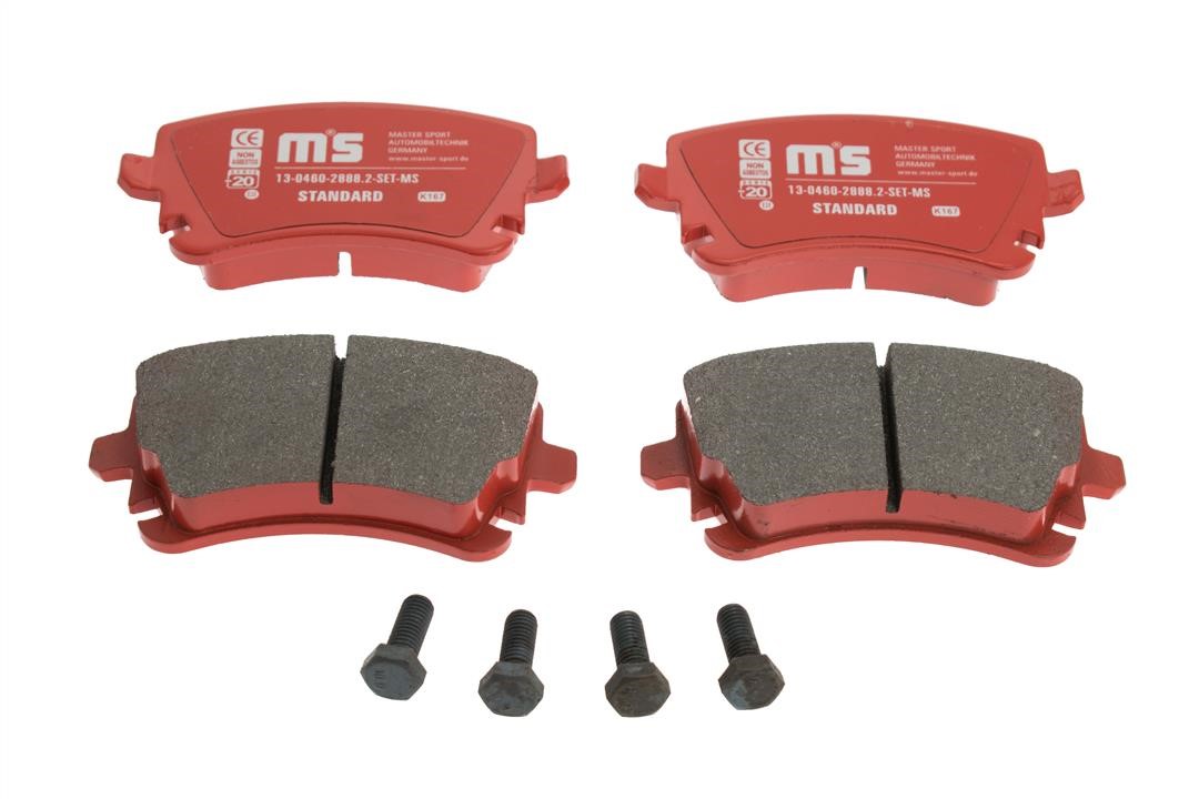 Master-sport 13-0460-2888-2-SET-MS Brake Pad Set, disc brake 13046028882SETMS