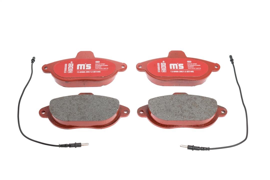 Master-sport 13-0460-3957-2-SET-MS Brake Pad Set, disc brake 13046039572SETMS