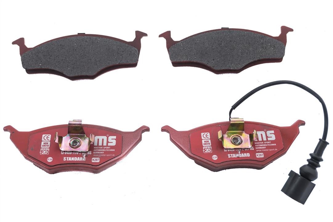 Master-sport 13-0460-7178-2-SET-MS Brake Pad Set, disc brake 13046071782SETMS