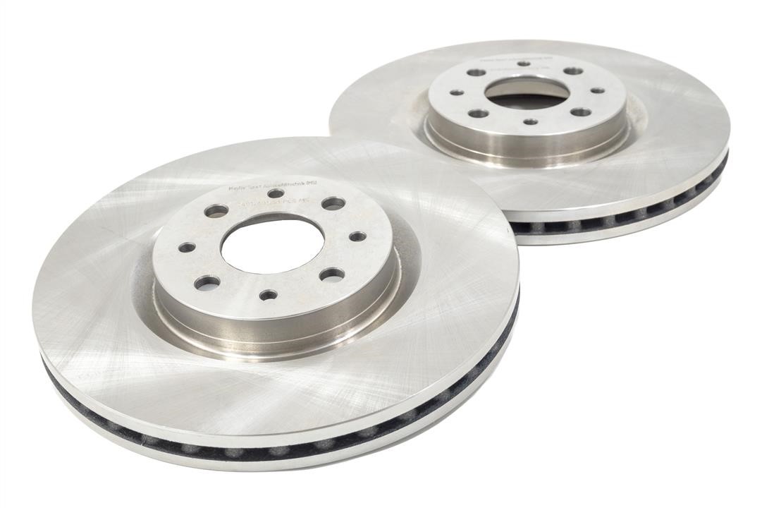 Master-sport 24-0126-0125-1-SET-MS Front brake disc ventilated 24012601251SETMS