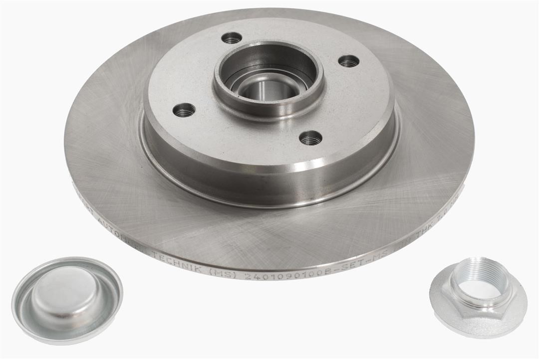 Master-sport 2401090100BPCSMS Rear brake disc, non-ventilated 2401090100BPCSMS
