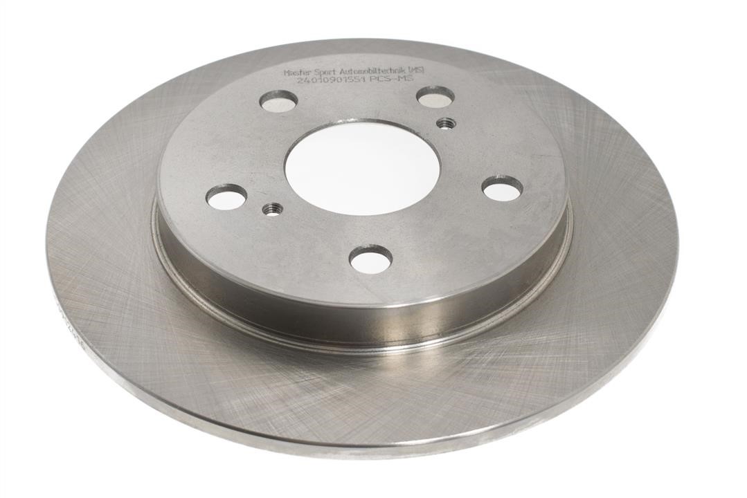 Master-sport 24010901551PCSMS Rear brake disc, non-ventilated 24010901551PCSMS