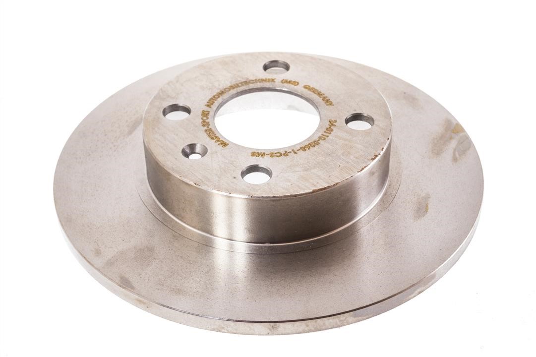 Master-sport 24011002681PCSMS Rear brake disc, non-ventilated 24011002681PCSMS