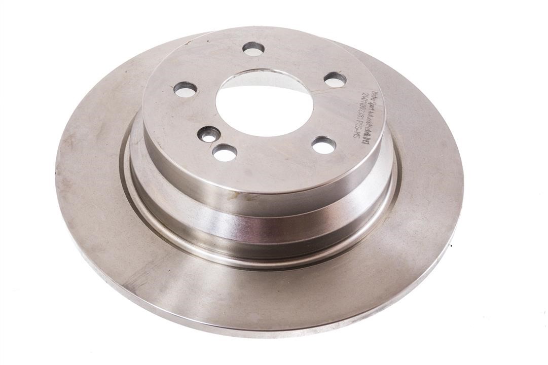 Master-sport 24011002781PCSMS Rear brake disc, non-ventilated 24011002781PCSMS