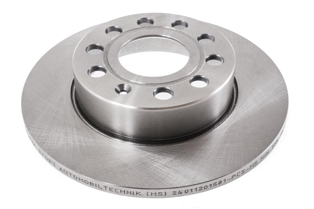 Master-sport 24011201581PCSMS Rear brake disc, non-ventilated 24011201581PCSMS