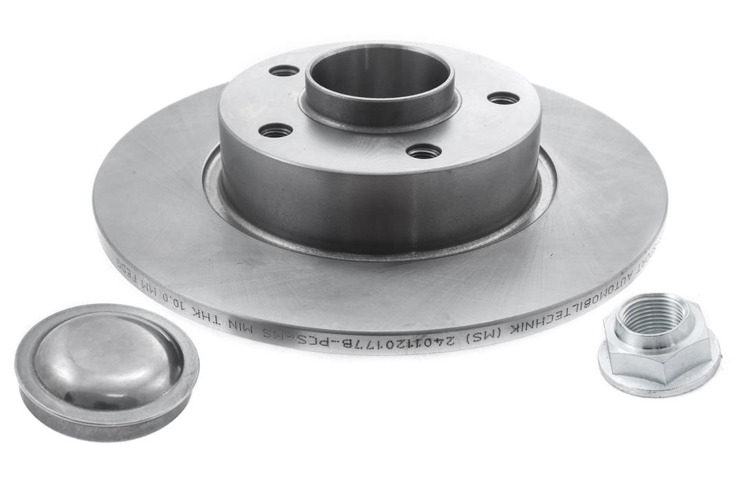 Master-sport 2401120177BPCSMS Rear brake disc, non-ventilated 2401120177BPCSMS