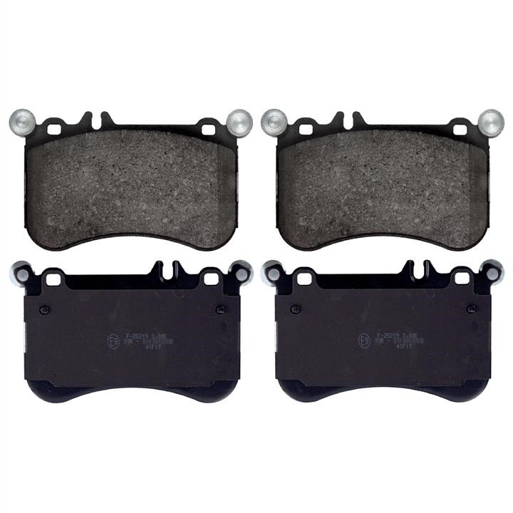 SWAG 10 11 6134 Front disc brake pads, set 10116134