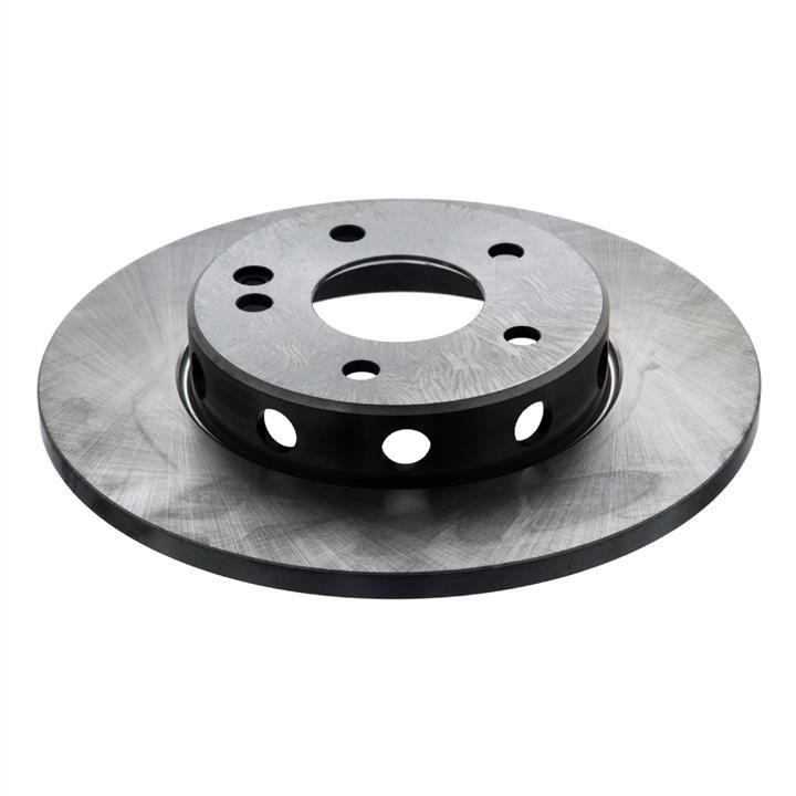 SWAG 10 90 8133 Unventilated front brake disc 10908133