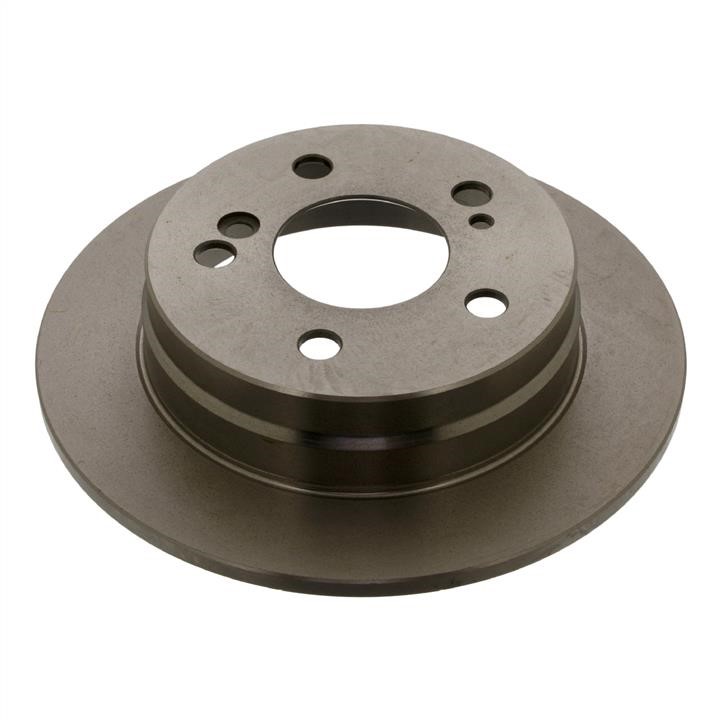 SWAG 10 90 8544 Rear brake disc, non-ventilated 10908544