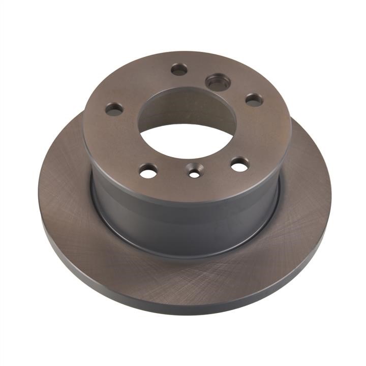 SWAG 10 90 9101 Rear brake disc, non-ventilated 10909101