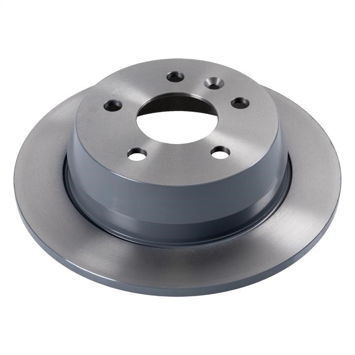 SWAG 10 91 0641 Rear brake disc, non-ventilated 10910641