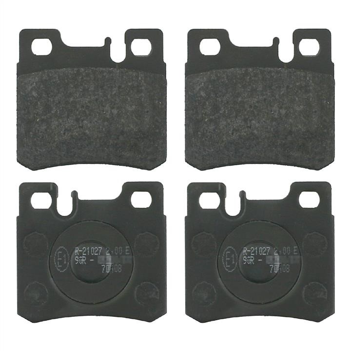 SWAG 10 91 6153 Rear disc brake pads, set 10916153
