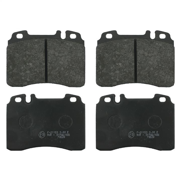 SWAG 10 91 6247 Front disc brake pads, set 10916247