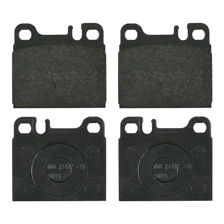 SWAG 10 91 6254 Rear disc brake pads, set 10916254