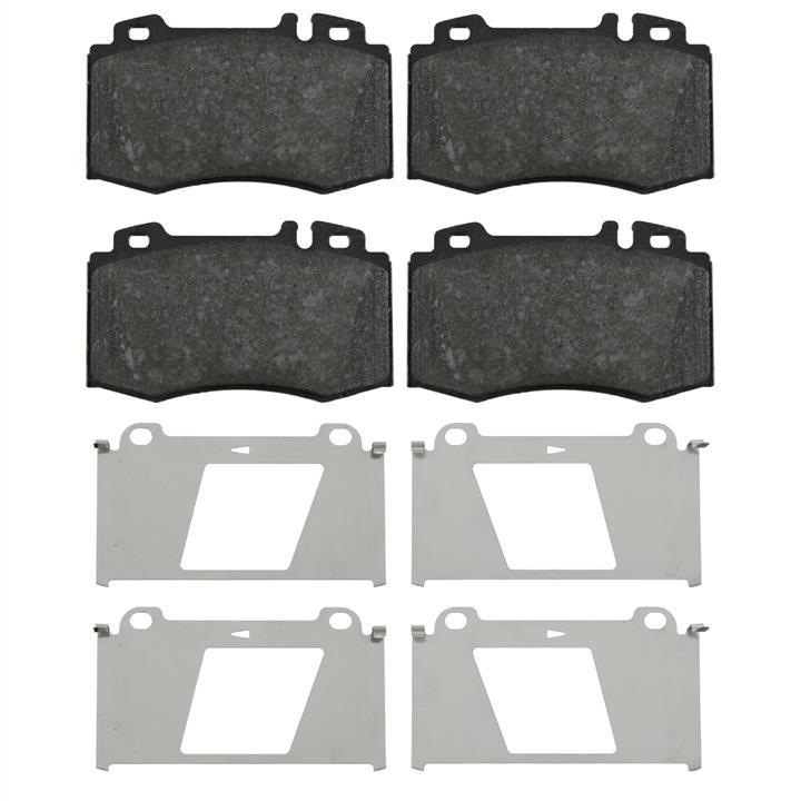 SWAG 10 91 6454 Front disc brake pads, set 10916454