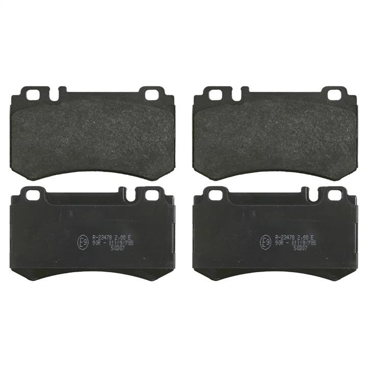 SWAG 10 91 6475 Rear disc brake pads, set 10916475