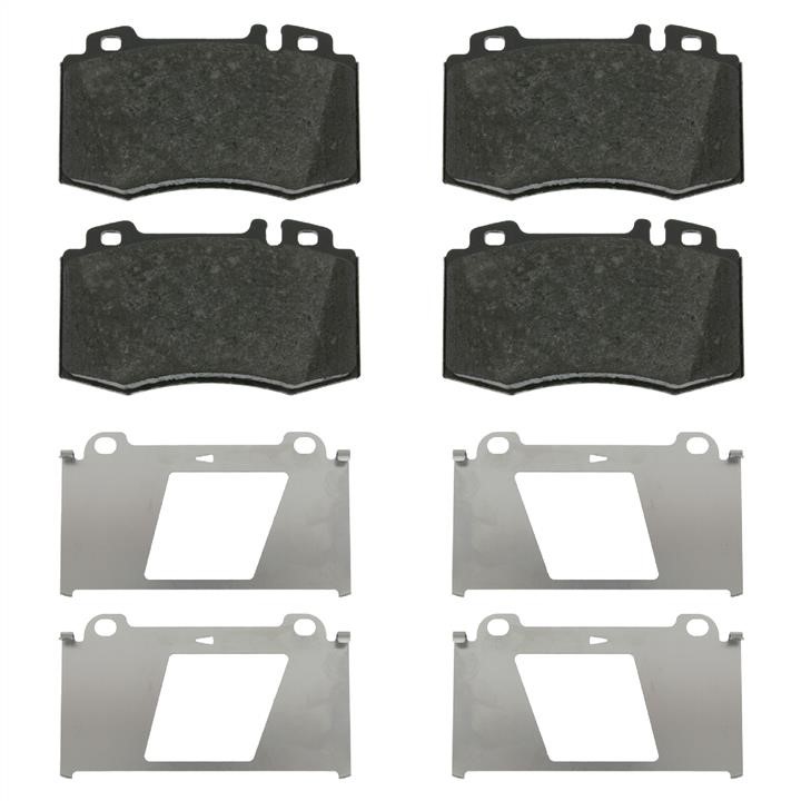 SWAG 10 91 6481 Front disc brake pads, set 10916481