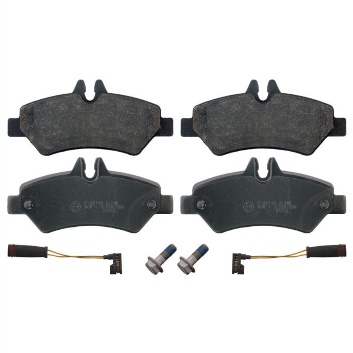 SWAG 10 91 6708 Rear disc brake pads, set 10916708