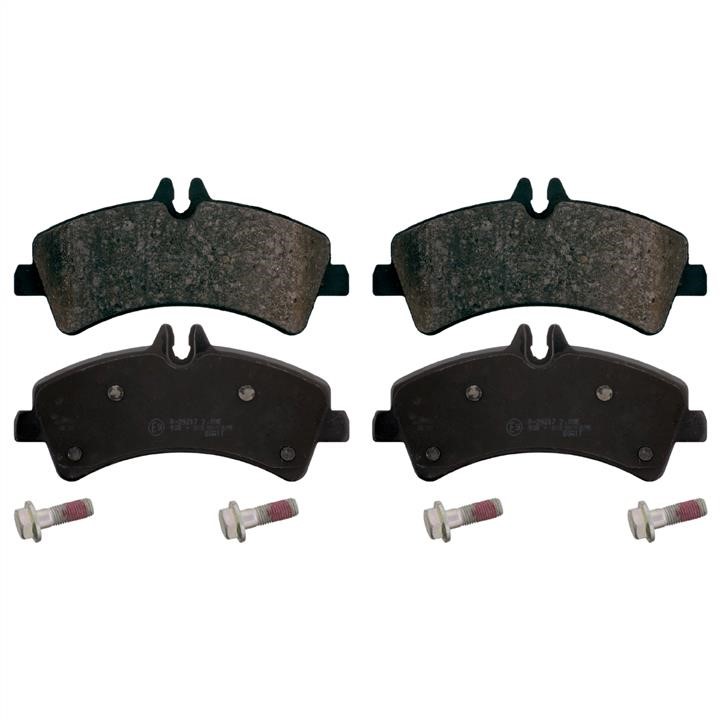 SWAG 10 91 6709 Rear disc brake pads, set 10916709
