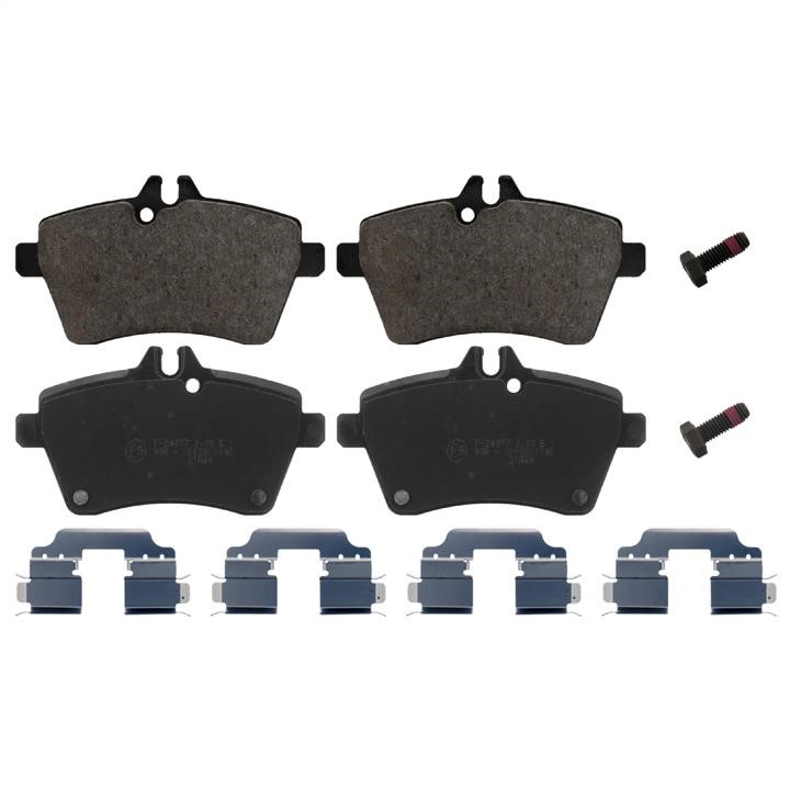 SWAG 10 91 6807 Front disc brake pads, set 10916807