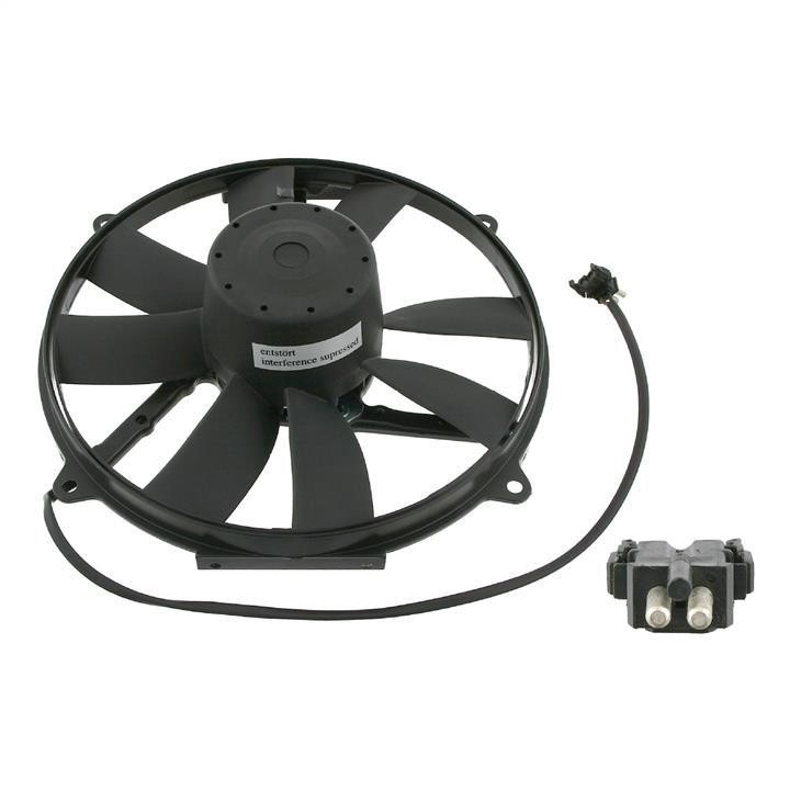 SWAG 10 91 8929 Hub, engine cooling fan wheel 10918929