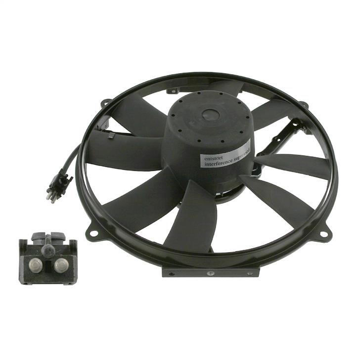 SWAG 10 91 8930 Hub, engine cooling fan wheel 10918930