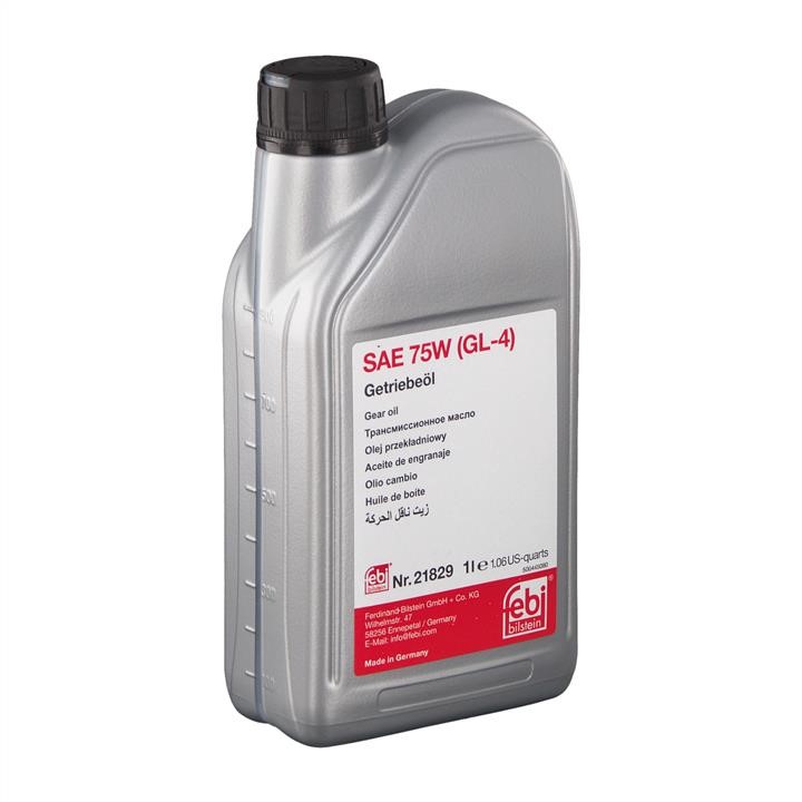 SWAG 10 92 1829 Gearbox oil SWAG 75W GL-4, 1 l 10921829