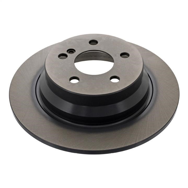 SWAG 10 92 2160 Rear brake disc, non-ventilated 10922160