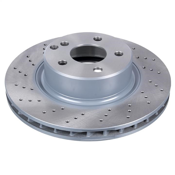 SWAG 10 92 2683 Ventilated brake disc with perforation 10922683