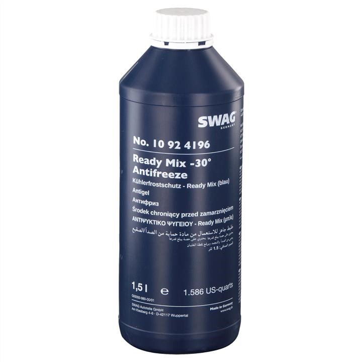 SWAG 10 92 4196 Antifreeze READY MIX, blue, -30°C, 1.5 L 10924196