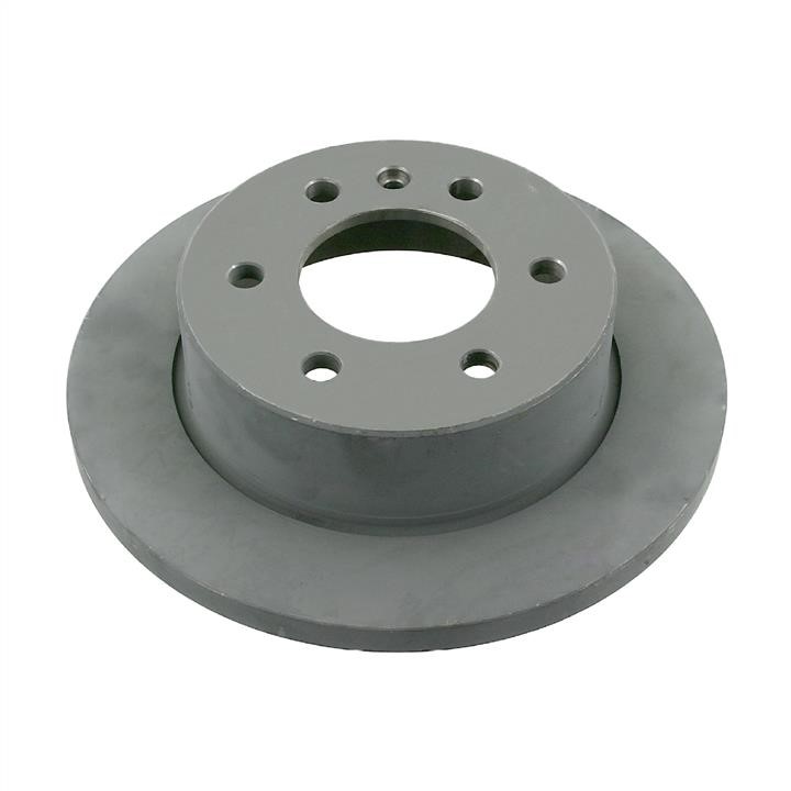 SWAG 10 92 7699 Rear brake disc, non-ventilated 10927699