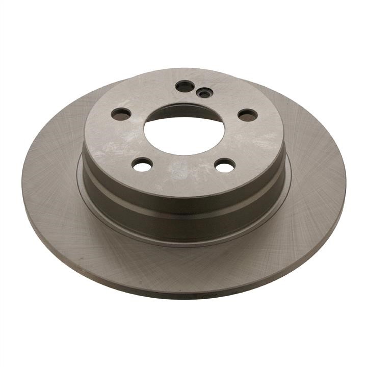 SWAG 10 93 0554 Rear brake disc, non-ventilated 10930554