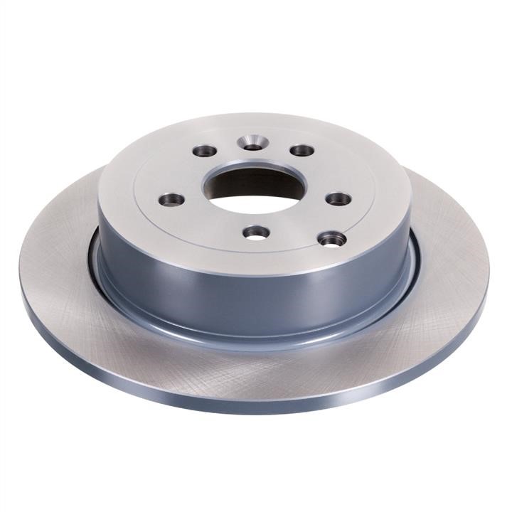 SWAG 22 94 3824 Rear brake disc, non-ventilated 22943824