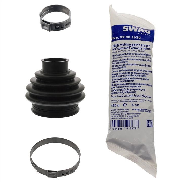 SWAG 30 10 0224 Outer drive shaft boot, kit 30100224