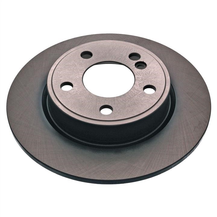 SWAG 10 94 3816 Rear brake disc, non-ventilated 10943816